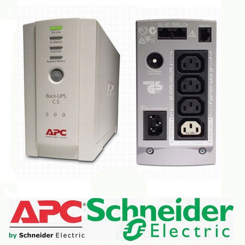APC Back-UPS 무정전 전원장치 500VA 300W BK500EI, 1개