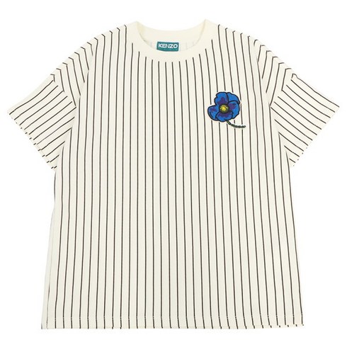 겐조 [겐조키즈] 캡슐 하이 썸머 스트라이프 K25810 189 0612 반팔티셔츠