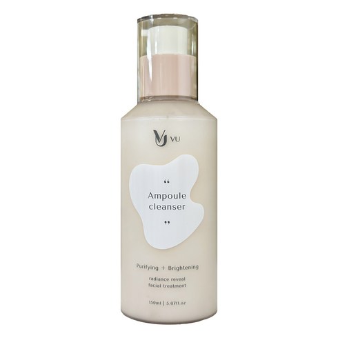 뷰 앰플 클렌저 150ml 피부를 맑게 우유 피부, 1개, 0.15l