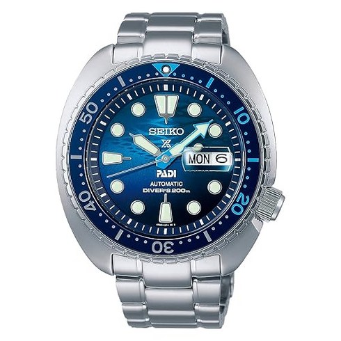 SEIKO (세이코) PROSPEX 자동 감기 다이버 SRPK01K1 터틀 그레이트 블루 PADI 스페셜 에디션 남성용 시계 PADI 박스 부속 []