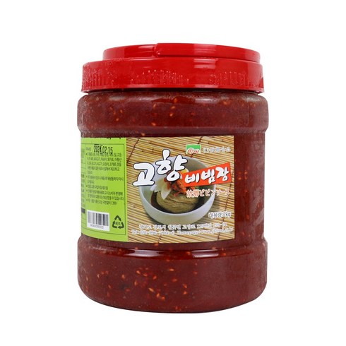 냉면비빔장 - 상세페이지표기 배동바지 ) 고향 비빔장 2kg 냉면양념, 1개