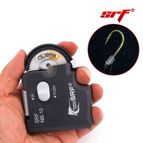 2023년 가성비 최고 초실전낚시 - SRF 자동 낚시 바늘 결속기, 슬림형바늘결속기