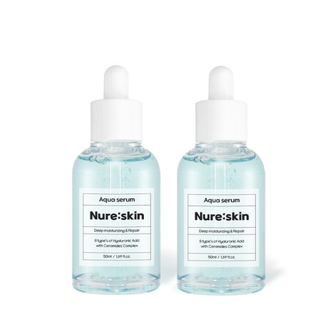 히알루론산50ml - 뉴어스킨 히알루론산 아쿠아 세럼, 2개, 50ml