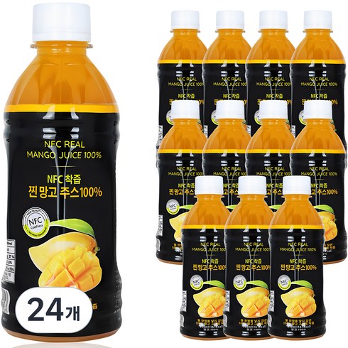 파모빗 찐 망고 주스, 350ml, 24개