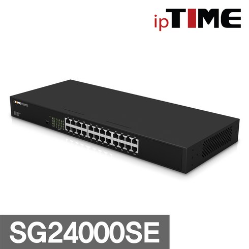 ipTIME SG24000SE 24포트 기가비트 스위칭허브, SG24000M