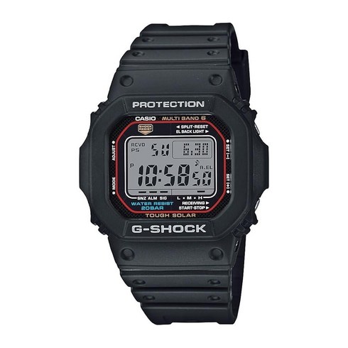 gwm5610 - 카시오 Casio 남성용 지-샥 쿼츠 시계 레진 스트랩 블랙 20 GWM5610-1 220357