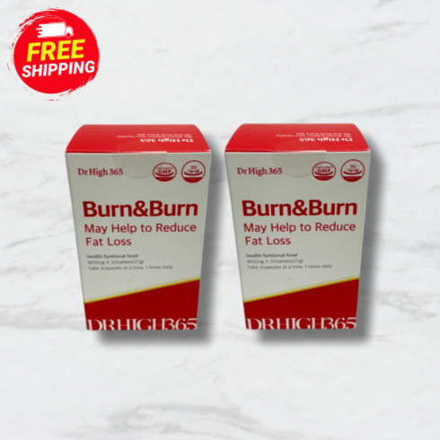 2023년 가성비 최고 번앤번 - 번앤번 가르시니아 돌외잎 체지방감소 탄수화물 컷팅제 2박스(60정), 번앤번 2개