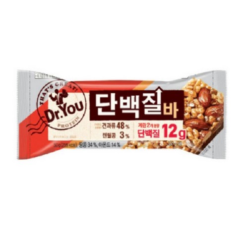 닥터유 단백질바, 50g, 63개