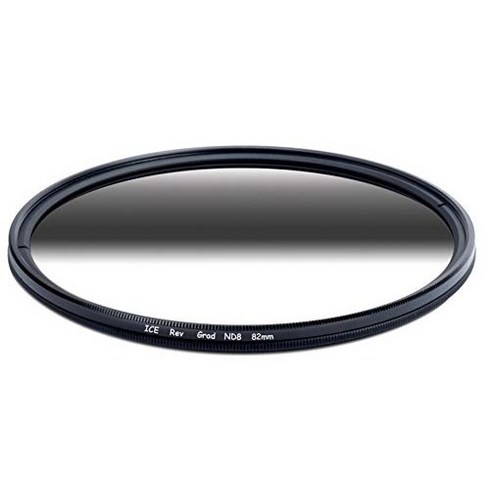 선셋리버스 - ICE 82mm Reverse Grad ND8 Sunset Filter Neutral Density ND 82 3 Stop Optical Glass, 1개, null) 1, ICE 82mm Re