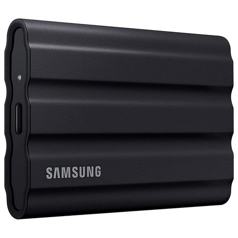 2023년 가성비 최고 삼성ssd - 삼성전자 T7 실드 포터블 SSD 2TB USB 3.2 IP65 Water Resistant with PC/Mac/Android/Gaming Consoles, 검정색
