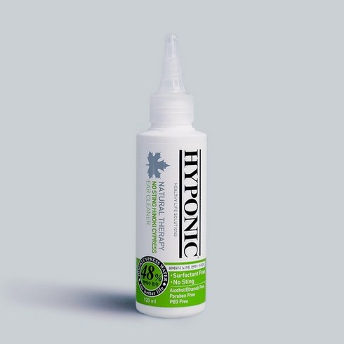 하이포닉 편백수 귀세정제, 120ml, 1개