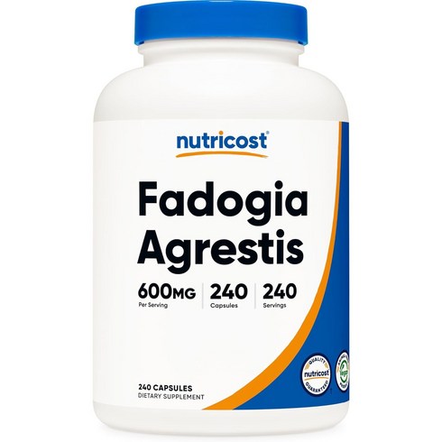 뉴트리코스트 Fadogia Agrestis 파도기아 아그레티스 600mg, 1개, 240정