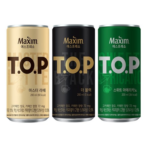 티오피 캔커피 200ml 30캔, 1박스