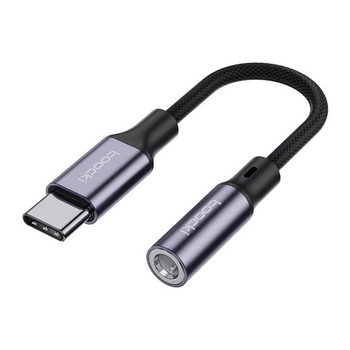 투키 C타입 3.5mm 이어폰 변환젠더 1.2m 이어폰잭 더블잭 아이폰 aux케이블, Y6