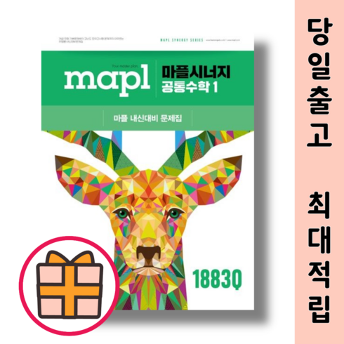 마플시너지고등수학상 - 마플 시너지 공통수학1 고등 1학년 (빠른배송|GIFT선물), 수학 상, 마플시너지 공통수학1