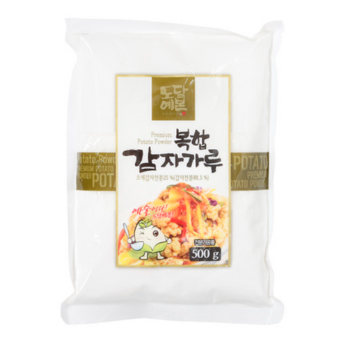 감자가루팩 - 초야식품 복합 감자가루, 500g, 33개