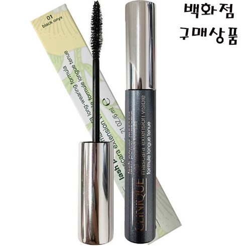 크리니크 래쉬 파워 마스카라 6ml, 01 black onyx, 1개