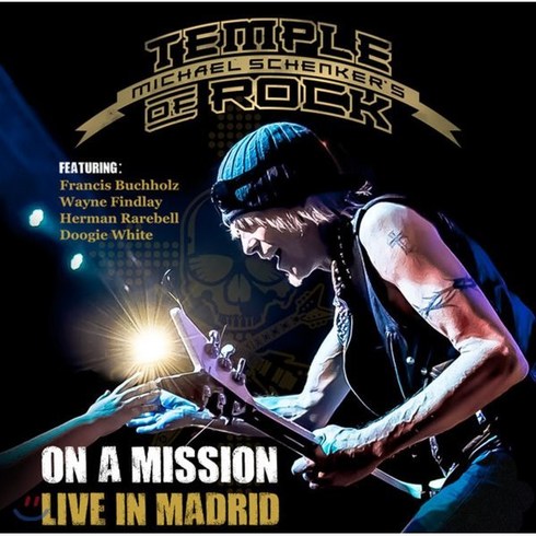 Michael Schenker Temple Of Rock - On A Mission - Live In Madrid [2CD+블루레이 디럭스 에디션] : 2016년 일본 라이브