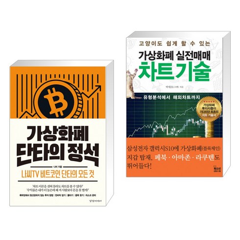 가상화폐 단타의 정석 + 가상화폐 실전매매 차트기술 (전2권), 경향미디어