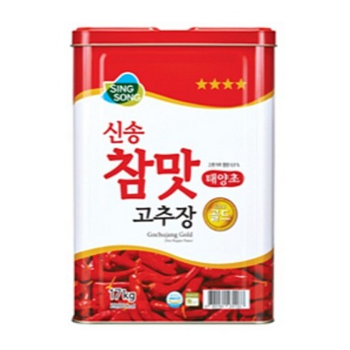 신송 참맛 태양초 고추장 (17kg), 1개