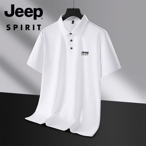 JEEP 남성 24 SUMMER COOL SORONA 반팔 티셔츠 4종 - JEEP SPIRIT 남자 캐쥬얼 카라 티셔츠 남성 여름 반팔 패션 JP-6651