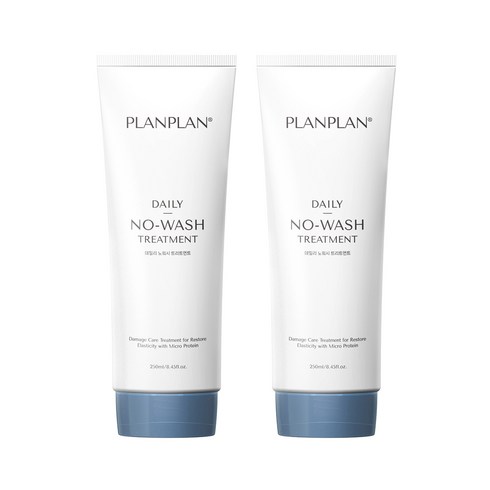 플랑플랑 데일리 노워시 트리트먼트 윤기 볼륨 코스트코, 2개, 250ml