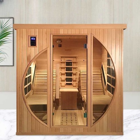 황토방 이동식구들방 원목 홈스파 자취 훈증 한증막, 더블 라운지 의자