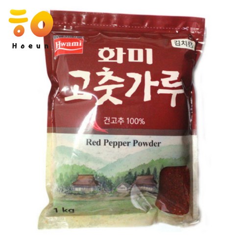 김장용고춧가루 - 화미 고춧가루 김치용, 1kg, 1개