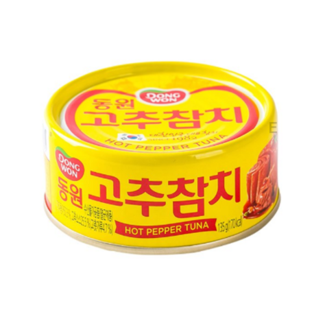 데일즈기획 동원 매운 고추 참치, 135g, 5개