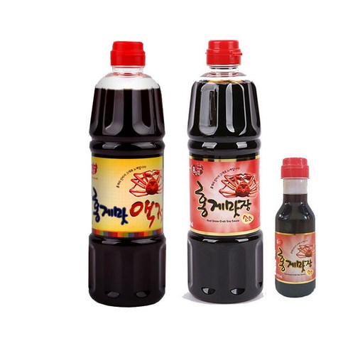 홍일식품 홍게맛장소스 홍게맛액젓 사은품증정, 2개, 900ml