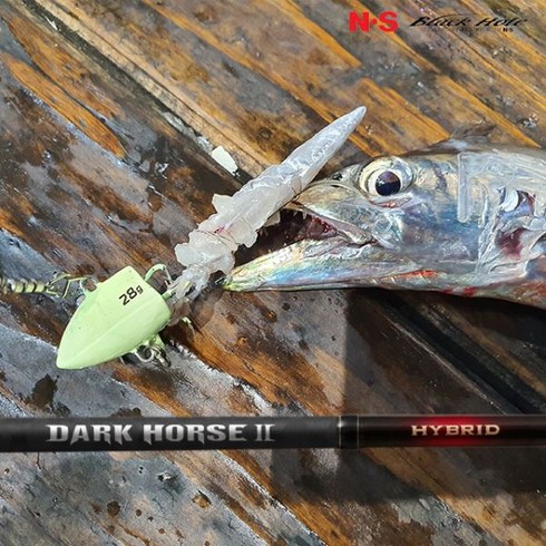 2023년 가성비 최고 텐빈로드 - NS 다크호스2 하이브리드 갈치지깅로드 지깅대 텐야 텐빈 S-732L-ST S-762ML-ST B-732L-ST S B-762ML-ST