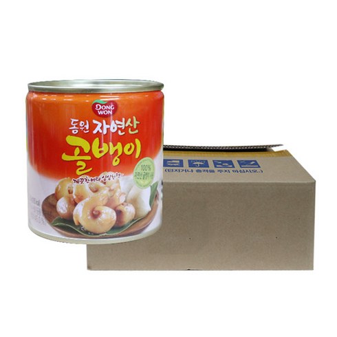 동원골뱅이230 - 동원 자연산 골뱅이 통조림, 230g, 24개