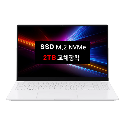 삼성전자 갤럭시북 프로 NT950XDC-XC72S (한컴오피스+블투마우스+정품파우치) (SSD 2TB 교체) 새상품 (정품)