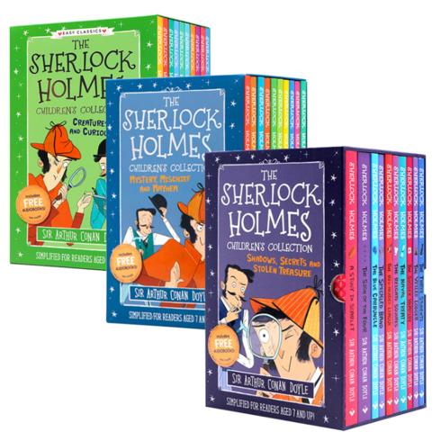 셜록홈즈 10권 세트 시즌 1 2 3 The Sherlock Holmes QR음원, 시즌1+2+3 30권
