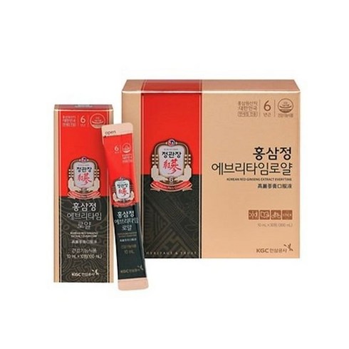 정관장 홍삼정 에브리타임 로얄, 10ml, 30개