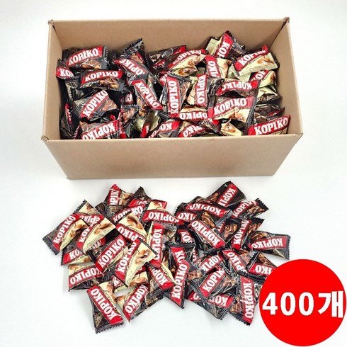 커피사탕 - 다파니 코피코 커피캔디+카푸치노캔디 개별포장 대용량 회사 간식, 400개