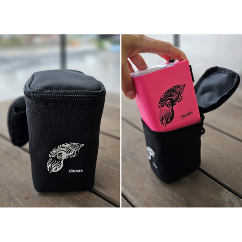 크로마 파워업 UV 에기 축광기 쭈꾸미 문어 갑오징어 한치 바다 낚시, 1개, 축광기전용 가방(케이스)