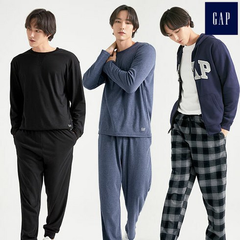 [GAP]갭 21년 최신상 남 데일리 이지웨어 2세트+파자마1종