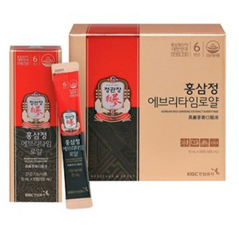 정관장 홍삼정 에브리타임 로얄, 10ml, 90개