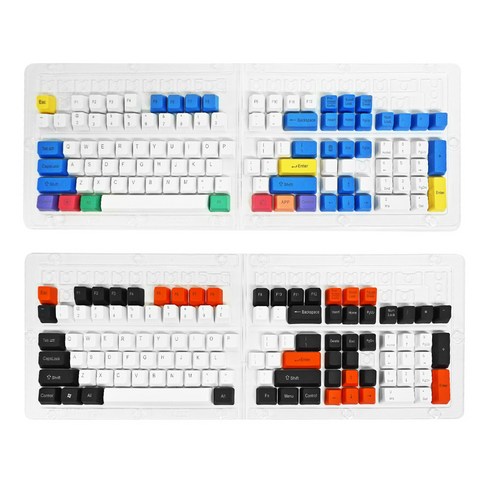 ZECTUS OEM 프로파일 PBT 108키 키보드 컬러 키캡 정각 분필, 프리덤정각, 일반형