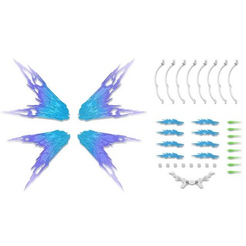 피규어 DBANDAI DDB MGEX 1/100 스트라이크 프리덤 라이트 윙 옵션 세트 조립 모델 액션 애니메이션 장난감 어린이 선물, [01] Light wing parts