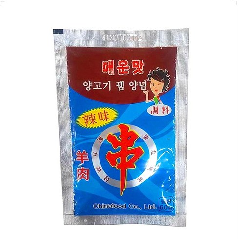 (배터짐) 차이나식품 양꼬치소스 (매운맛) 600g 양꼬치양념, 60g, 10개