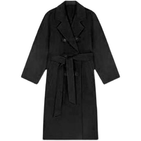 2023년 가성비 최고 막스마라 캐시미어코트 - 울 캐시미어 롱코트 양면 캐시미어 핸드메이드 여성 코트