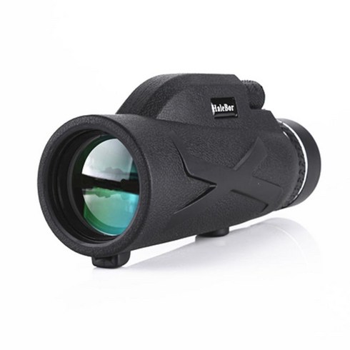 망원경 단안경 휴대폰 촬영용 고화질 야간 저조도 HaleBor 80x100 캠핑 경기장, 표준 + 범용 휴대폰 홀더 + 지지대