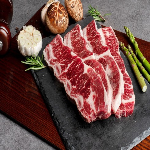 [삼형제갈비] LA꽃갈비 6/7/8번 1kg 초이스등급(기름제거), 1개