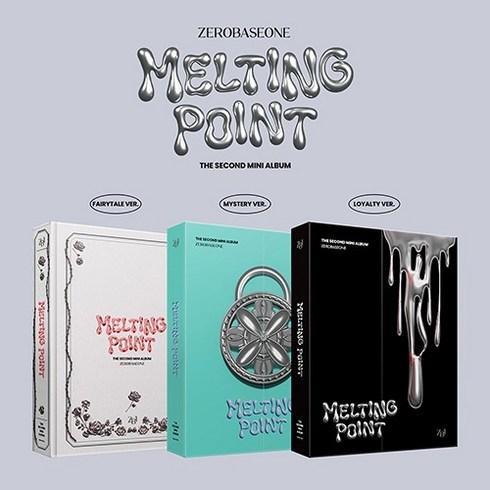 (3종세트) 제베원 앨범 제로베이스원 ZEROBASEONE - 미니2집 2nd Mini ALBUM (MELTING POINT) 멜팅포인트