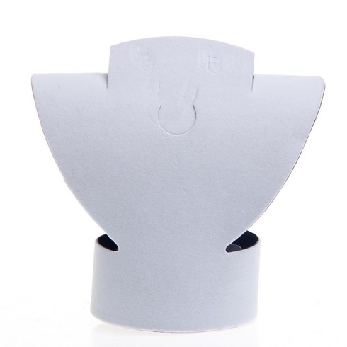 목걸이 흉상 귀걸이 디스플레이 홀더 마네킹 분리 가능한 보석 흉상 스탠드, 하얀색, S