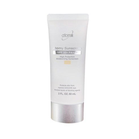 애터미 선크림 SPF50+ PA+++ 베이지, 60ml, 1개