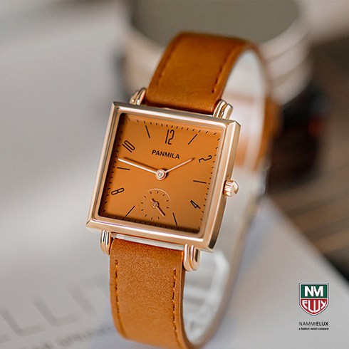 이럭스 [당일출고] PN- 1226 고급 여성 가죽시계 Quartz watch