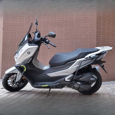 sr125gt - 보그 sr125gt 호환 범퍼 프레임 가드 보호, 앞범퍼+뒷범퍼+검정색낙하방지블록, 1개